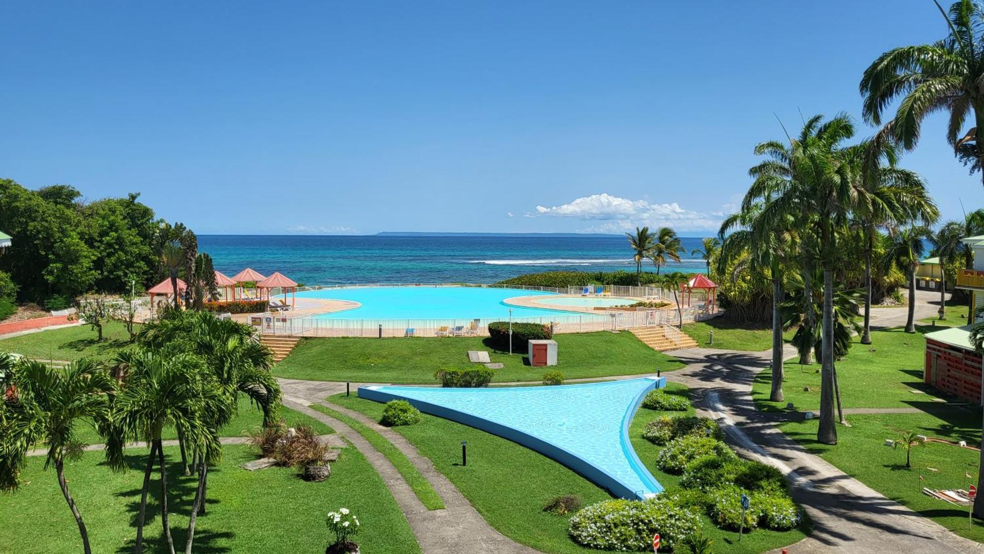 Kaz Lorike - Vue Mer & Piscine Exceptionnelle - Anse Des Rochers Сен-Франсуа Екстер'єр фото