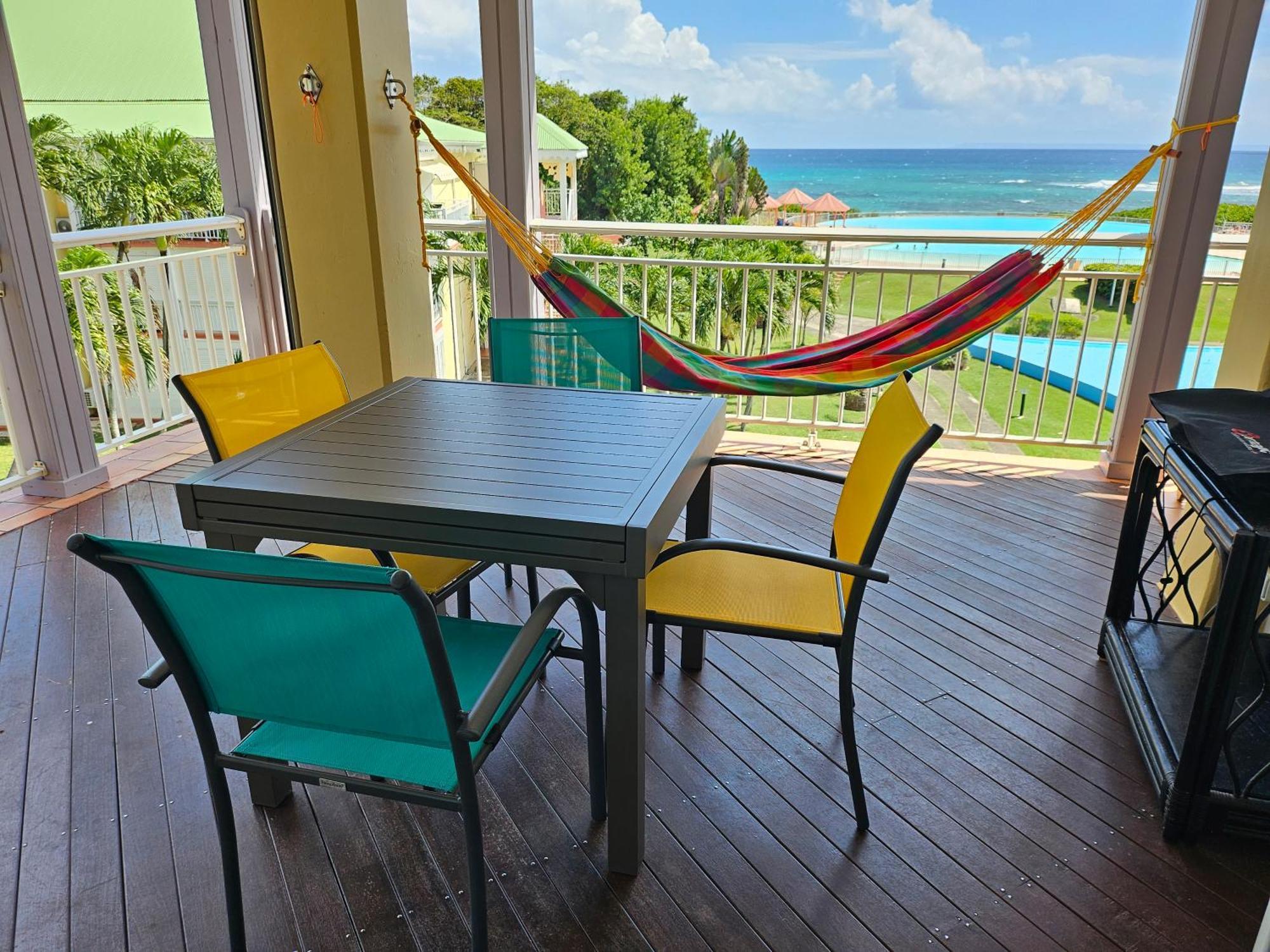 Kaz Lorike - Vue Mer & Piscine Exceptionnelle - Anse Des Rochers Сен-Франсуа Екстер'єр фото