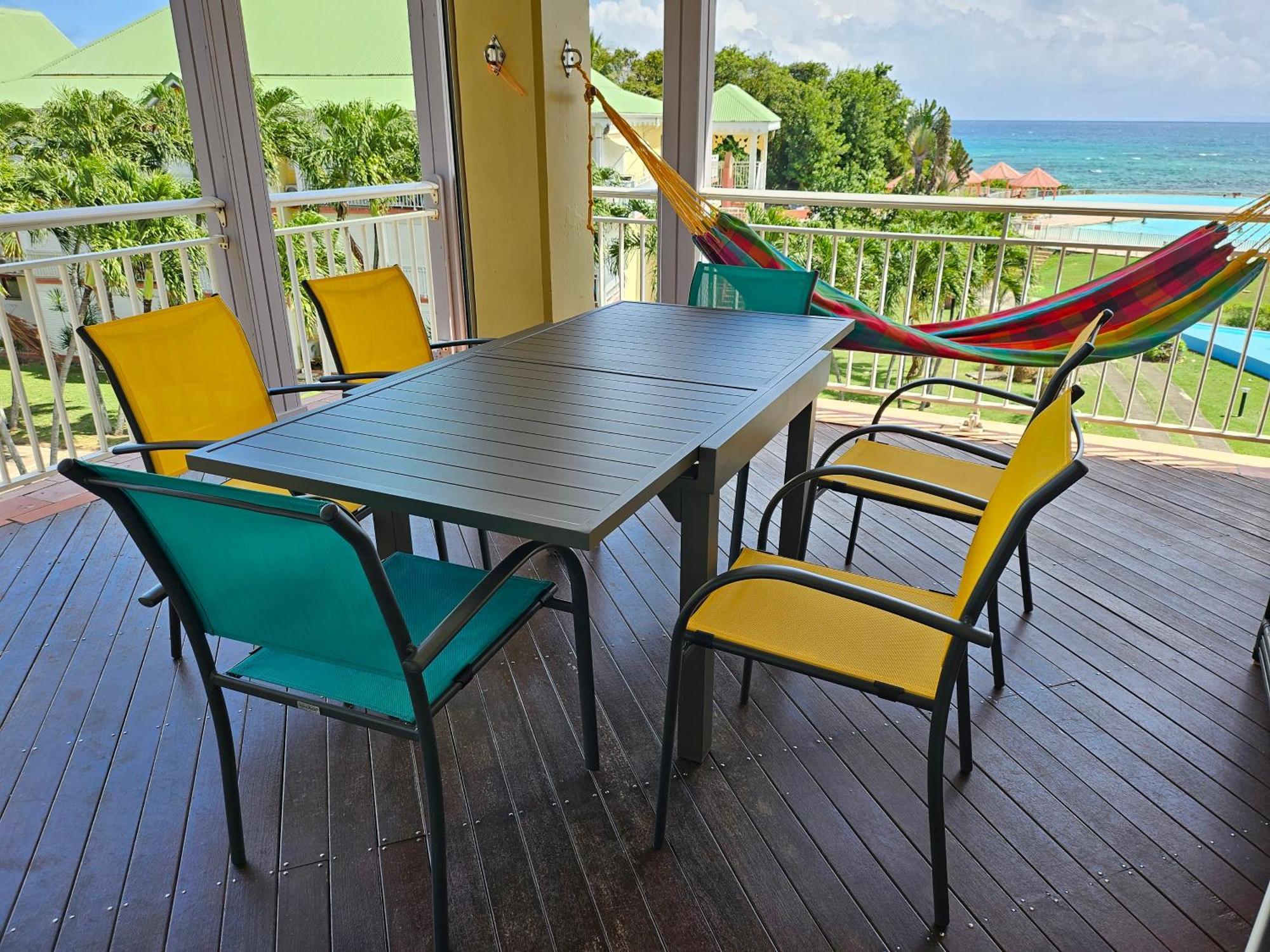 Kaz Lorike - Vue Mer & Piscine Exceptionnelle - Anse Des Rochers Сен-Франсуа Екстер'єр фото